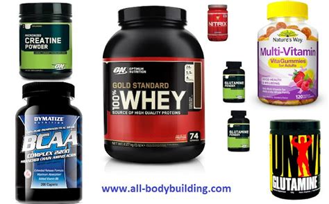 Top 7 Muscle Building Supplements Multiple Fitness