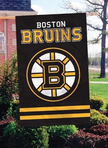 Boston Bruins 2 Sided Banner Flag Biggsports