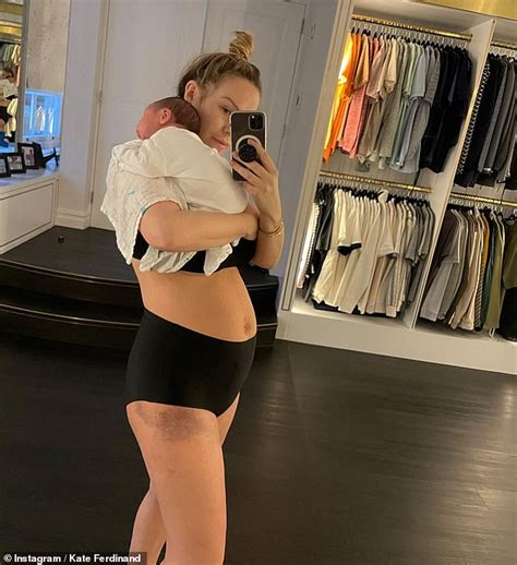 Kate Ferdinand Teases Her Midriff In A Crop Top For The First Time