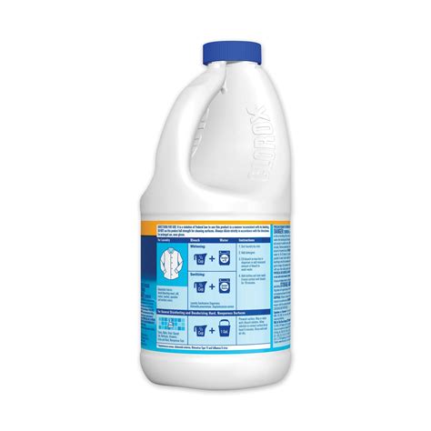 Clorox Regular Concentrated Disinfecting Bleach 43 Oz Sanico