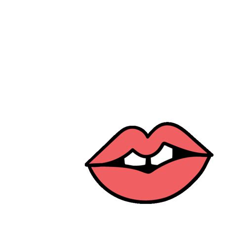 Lips Talking Sticker By Needumee For Ios And Android Giphy