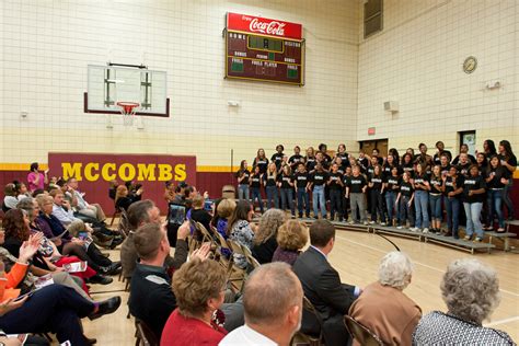 Renovated And Re Dedicated Mccombs Mccombs Middle School