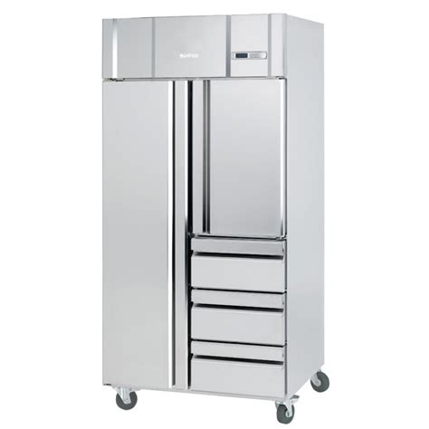 Infrico Agn633 Slimline Reach In Refrigerator With Drawers 27 Cu Ft