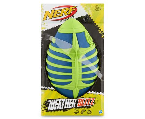 Nerf Weather Blitz Football Greenblue Au