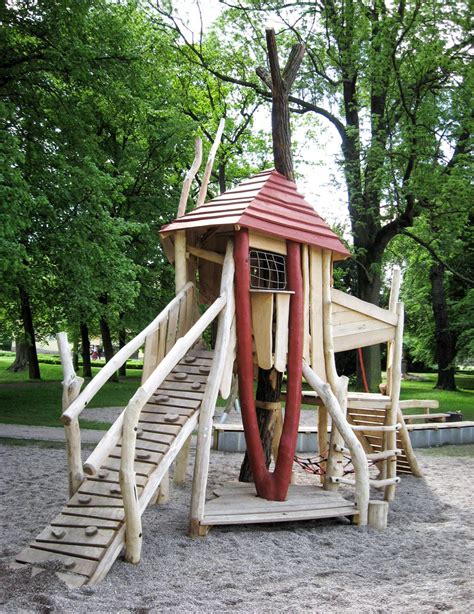 Play Structures Spielart Gmbh Adventurous Timberplay