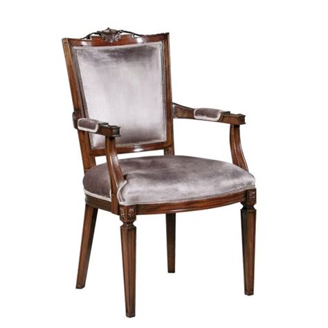 Carved Maitre Arm Chair Jansen Furniture