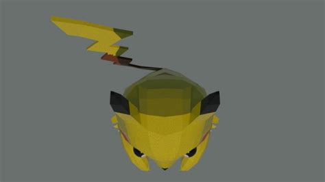 Pikachu Modelo 3d Modelo 3d In Dibujos Animados 3dexport