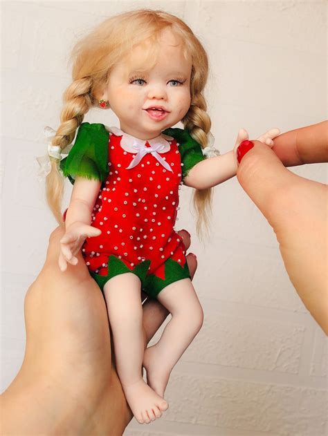 Custom Realistic Baby Girl Doll Poseable Art Doll In Etsy