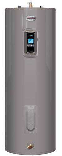 An electric water heater is composed of various elements that work together to deliver hot water to your home. Richmond 50 Gallon Electric 12 Year Tall Water Heater at ...