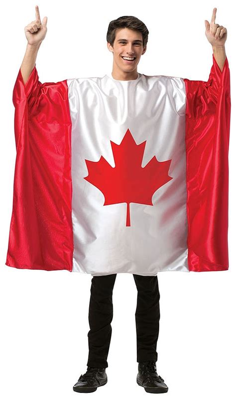 Canada Flag Tunic Costume Canada Day Costumes Oya Costumes