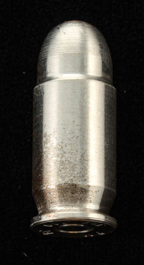 1 Oz 999 Fine Silver 45 Silver Bullet Pristine Auction