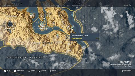 Assassin S Creed Origins Stone Circles Stone Circle Locations Bayek