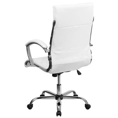 Flash Furniture Go 1297h High White Gg High Back White Designer Leather