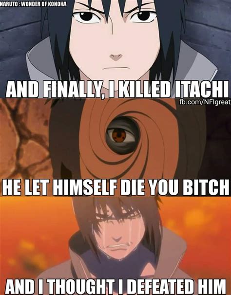 Itachi Let Sasuke Kill Him Naruto Wonder Of Konoha Naruto Know