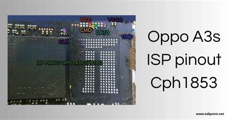 Oppo A3s Isp Pinout Cph1853 Edlpoint