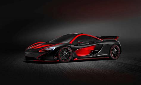 Red And Black Is The Standard Mso Uniform For This Mclaren P1 Supercar
