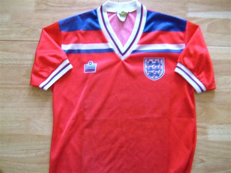 England Away Football Shirt 1980 1983