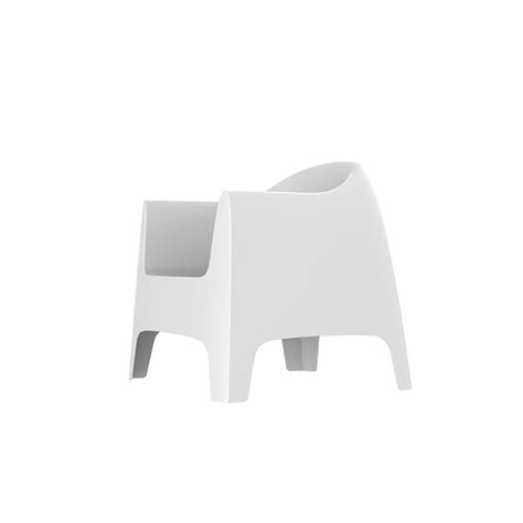 Glow The Event Store Vondom Solid Lounge Chair White Glow The
