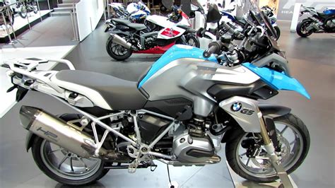 It could reach a top speed of 124 mph (200 km/h). 2014 BMW R1200GS Walkaround - 2013 EICMA Milano Motorcycle ...