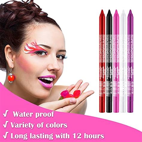 25 Color Eyeliner Pencil Set Colorful Pearl Eyeliner Kit Metallic Eye