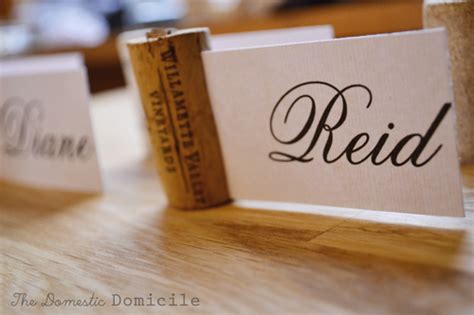 Place Cards For Dinner Party : DIY Butterfly Place Cards - Setting for