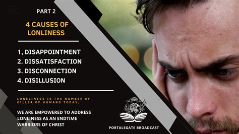 PRINCIPLE OF KINGDOM ADVANCEMENT. LONELINESS, THE SILENT KILLER. PART 2