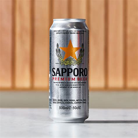 Sapporo Premium Lager Beer 500 Ml Ichiba Online Marketplace