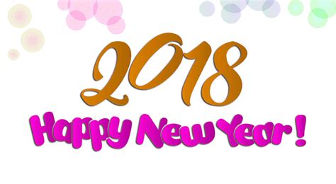 Free Download Free Happy New Year 2018 Clipart Graphics Download