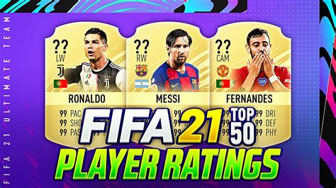 Toda la información oficial de #fifa21. FIFA 21 | TOP 50 BEST PLAYER RATINGS😱🔥| w/ B.FERNANDES ...