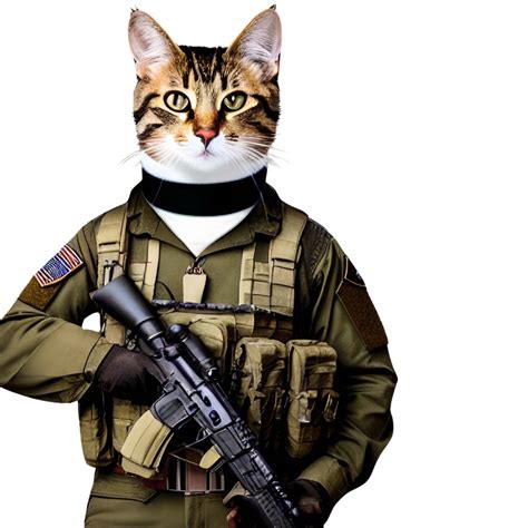 Military Cat By Dracoawesomeness On Deviantart