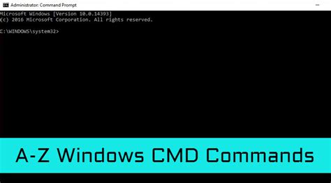 The Ultimate A To Z List Of Windows Command Prompt Commands You Should