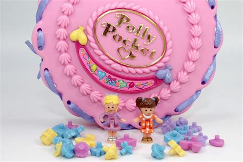 1994 Rare Polly Pocket Birthday Surprise Pollys Birthday Etsy