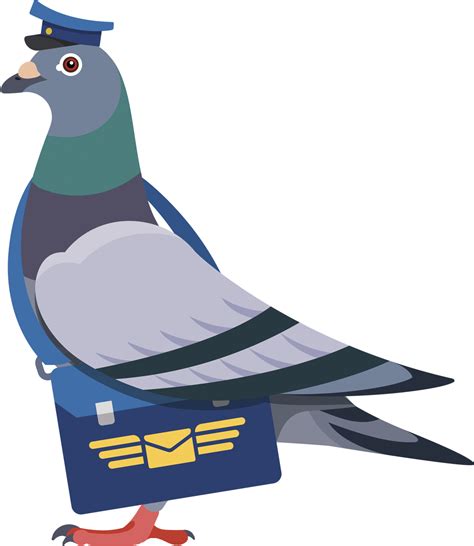 Racing Pigeon Cartoon Clipart Full Size Clipart 5328774 Pinclipart