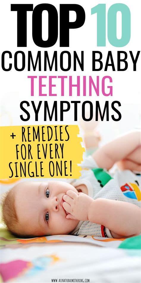10 Top Signs That Your Baby Is Teething Baby Teething Symptoms Baby