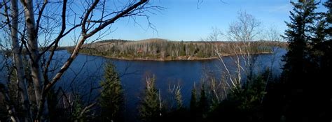 Bow Narrows Camp Blog On Red Lake Ontario Panorama Of Camp From Hill Top