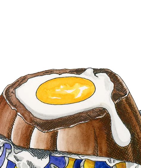 Creme Egg Illustration Hand Drawn Food Art Kitchen Art - Etsy UK