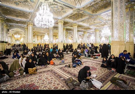 Pilgrims In Holy Shrine Of Imam Reza AS In Mashhad Photo News