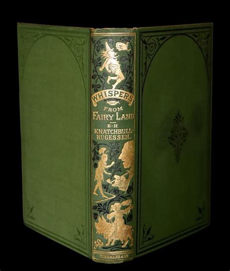 1877 Scarce Book Whispers From Fairyland By E H Knatchbull Hugessen