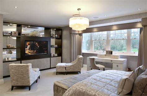 One Of The Bedrooms At Our Latest Project In Essex Bedroom Chandelier