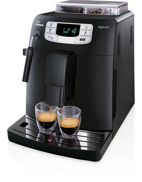 Scroll down to read about how to select a good coffee machine that fits your needs. Intelia Super-automatic espresso machine HD8751/23 | Saeco