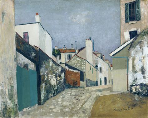 The Close Street 1914 Maurice Utrillo 1883 1955 Urban Painting