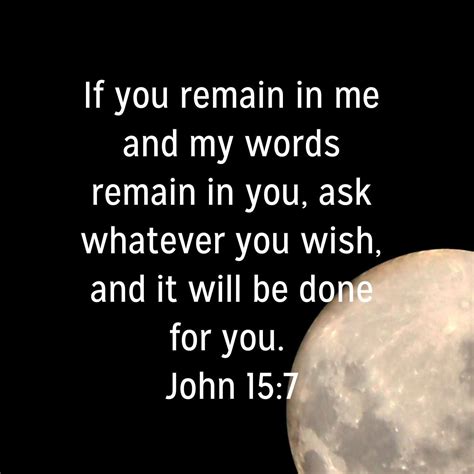 Pin By Audrey Smith On Daily Scripture Daily Scripture Scripture John 15 7