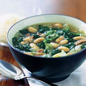 Organic great northern beans are delicious and generally great for your health. Escarole and Bean Soup - Recipes - Faxo