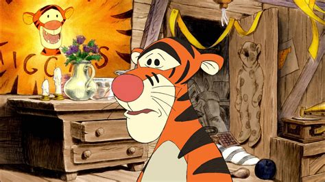 Download Sad And Worried Tigger Wallpaper