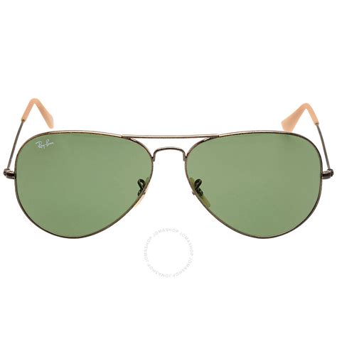 Ray Ban Ray Ban Aviator Green 62 Mm Sunglasses Rb3025 177 4e 62 8053672436495 Sunglasses