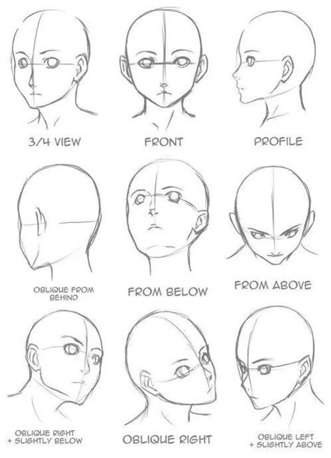 How To Draw A Person From Different Angles👍🏻 Drawing Tutorial