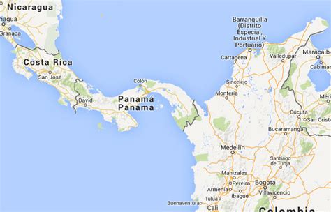 Top Imagen El Panama Mapa Planisferio Thptletrongtan Edu Vn