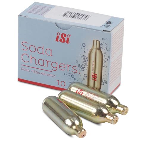 Isi Co2 Soda Chargers 10 Pack Jb Prince Professional Chef Tools