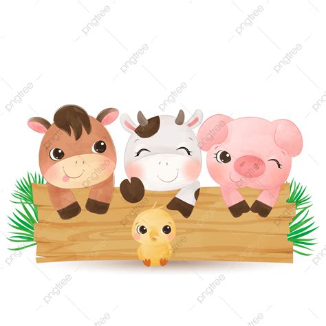 Swine Farm Png Vector Psd And Clipart With Transparent Background