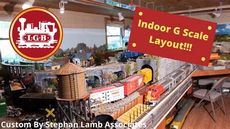 Custom Indoor Lgb G Scale Model Railroad Fully Detailed Stephan